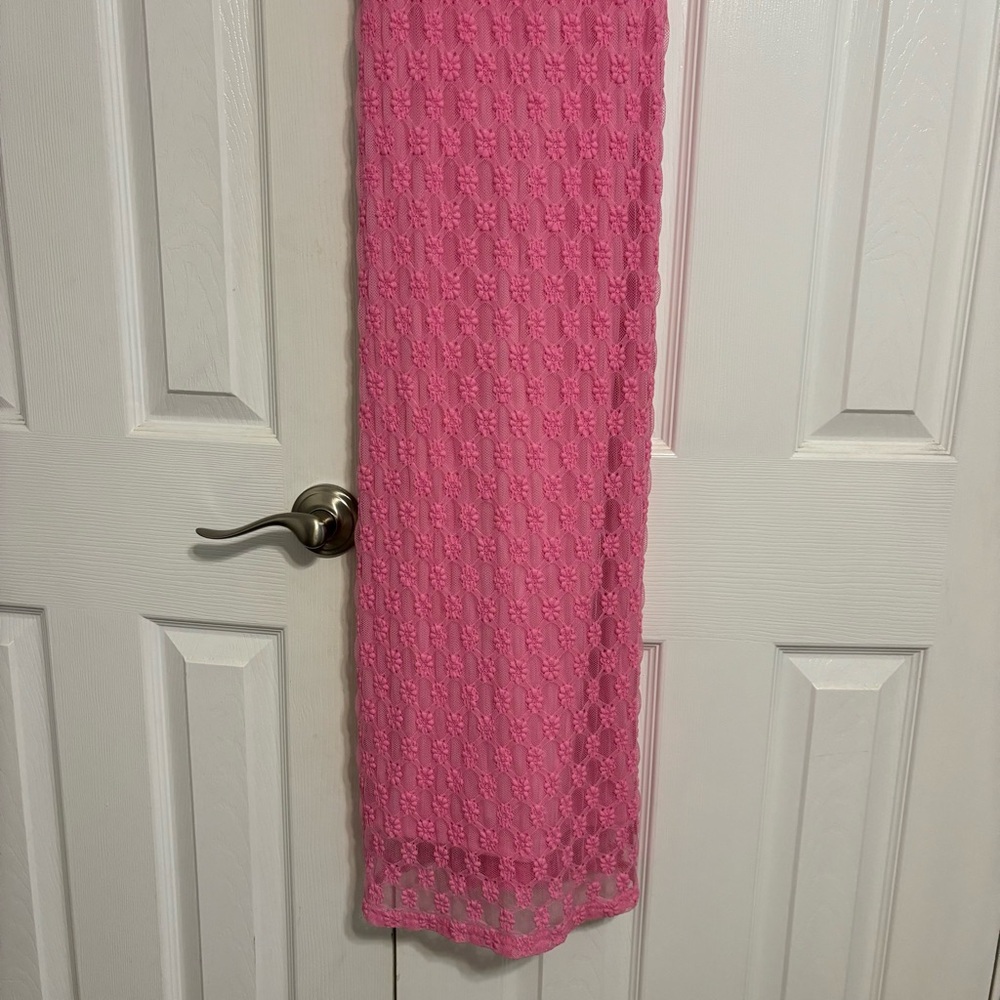 B Right Pink Lace Floral Dress - Picture 6 of 6